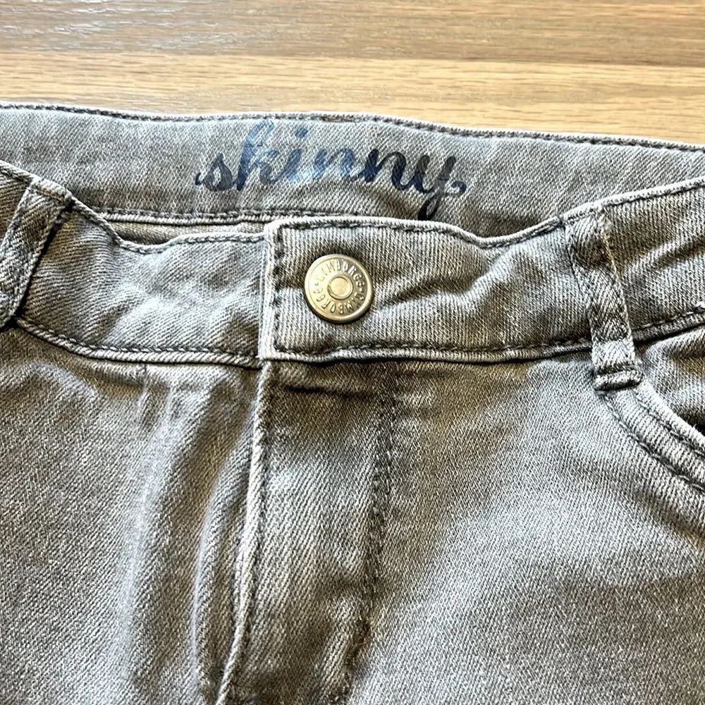 Gymboree Gray Skinny Jeans Size 10
